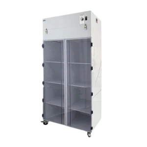 Filtered Ductless Desiccation Storage Cabinet - 8 Shelf
